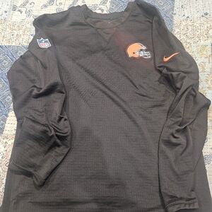 NFL Onfield Apparel Browns Dri Fit Crew